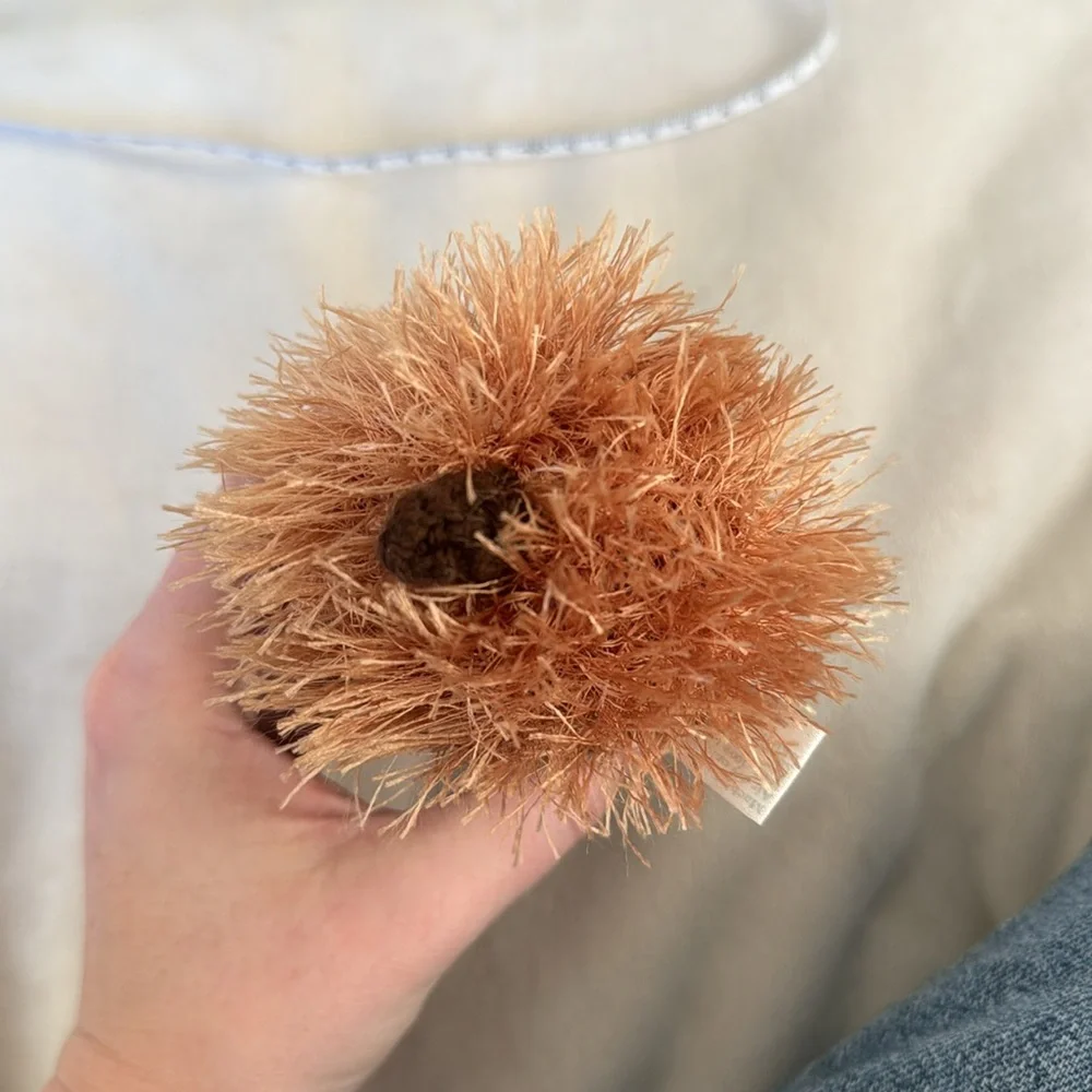 Oomaloo Handmade Crochet Acorn Dog Toy